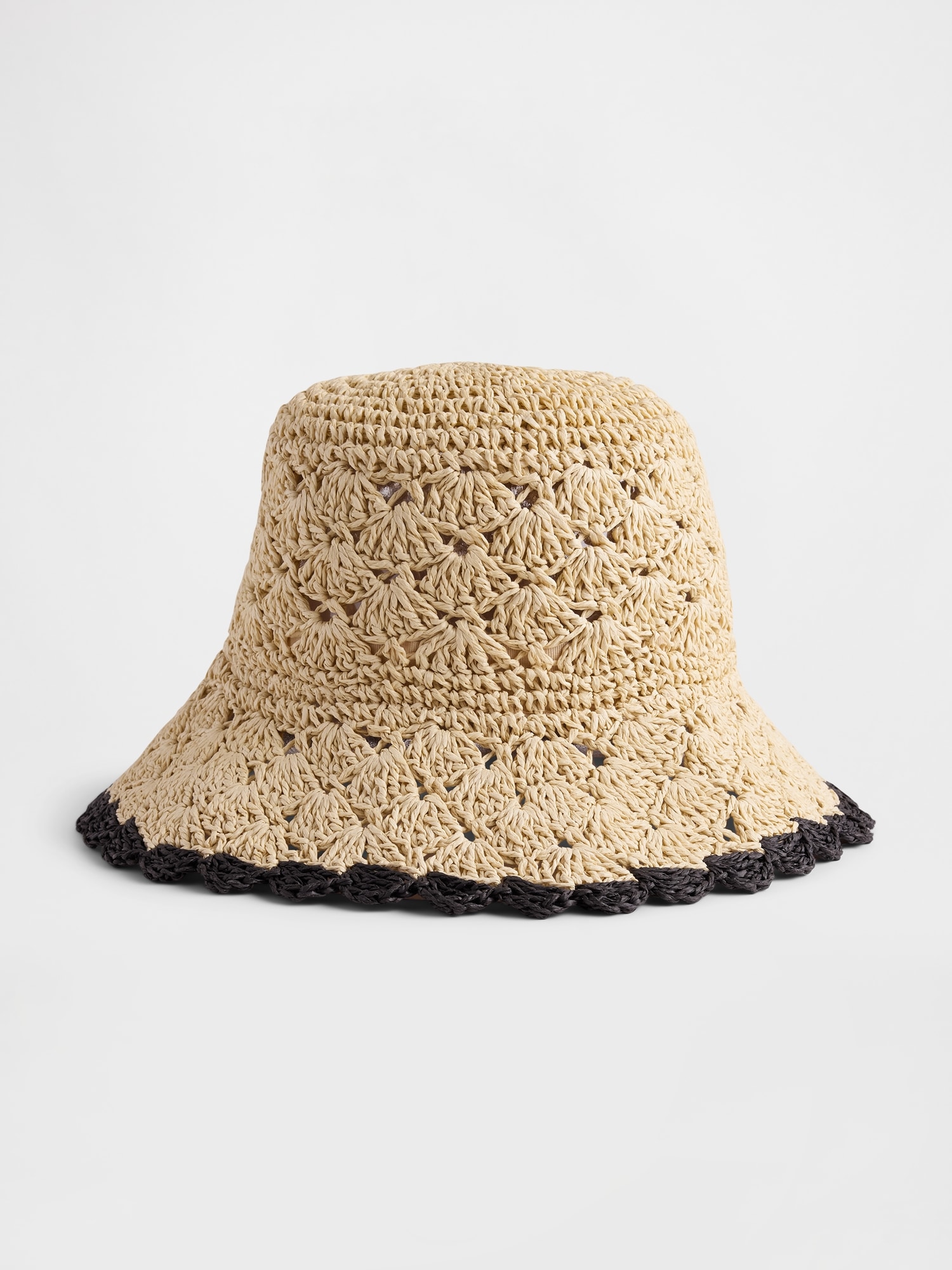 Straw Bucket Hat