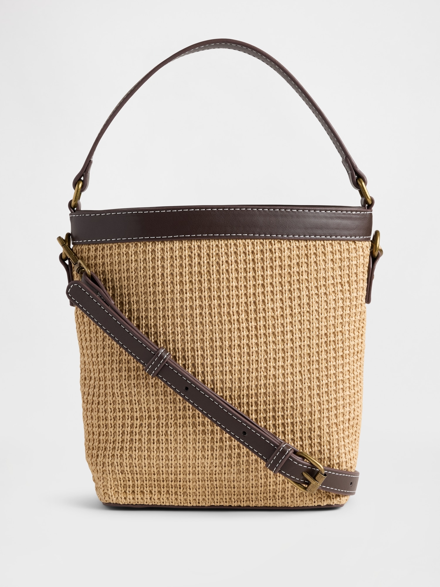 Straw Crossbody Bag