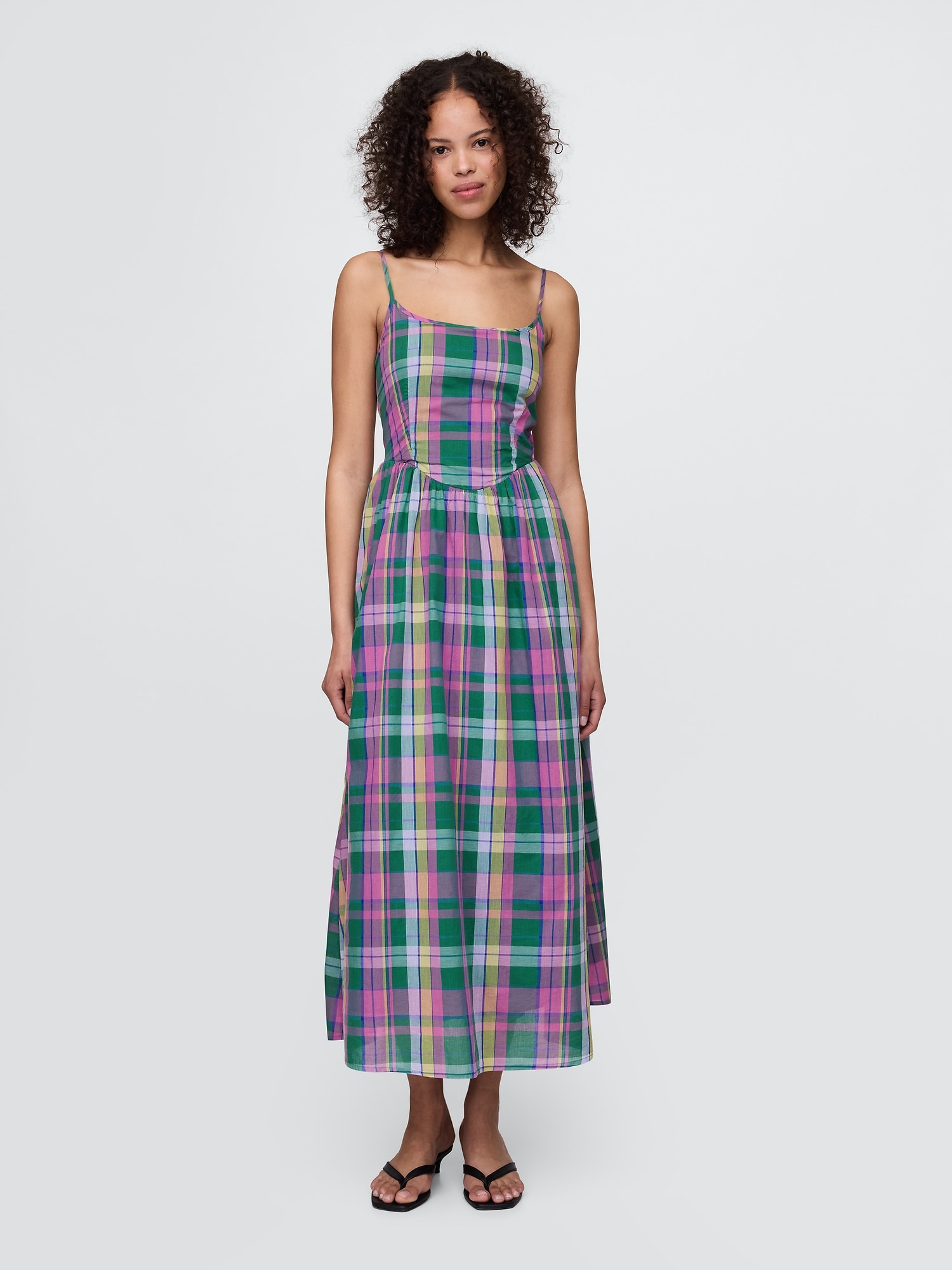 Drop-Waist Maxi Dress