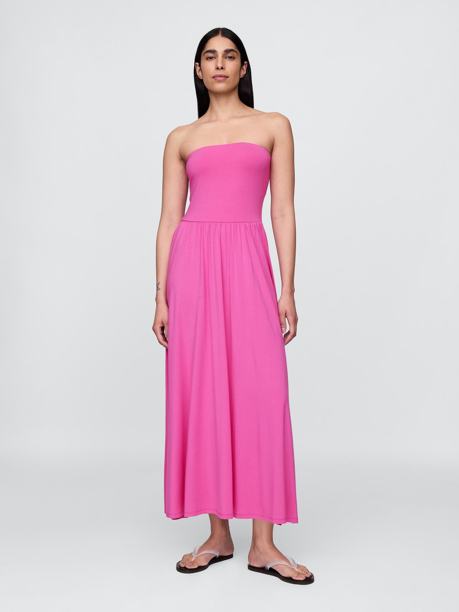 Strapless Maxi Dress